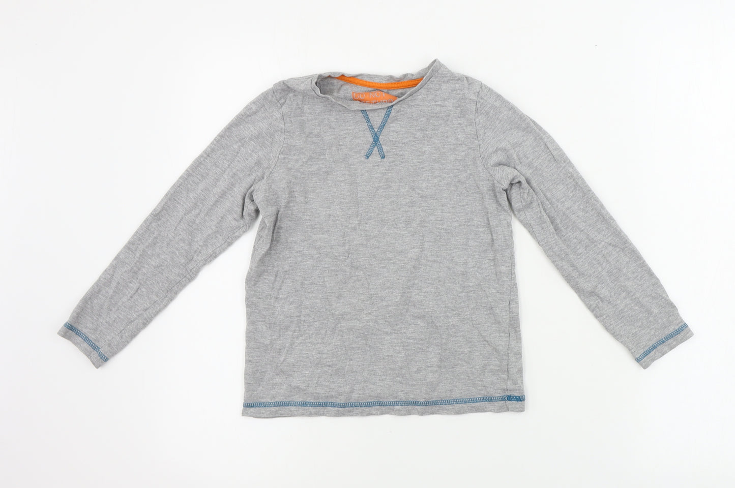Marks and Spencer  Boys Grey   Basic T-Shirt Size 7-8 Years