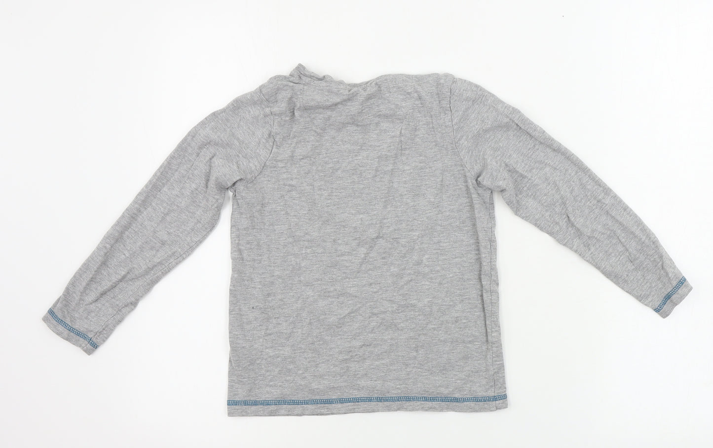 Marks and Spencer  Boys Grey   Basic T-Shirt Size 7-8 Years