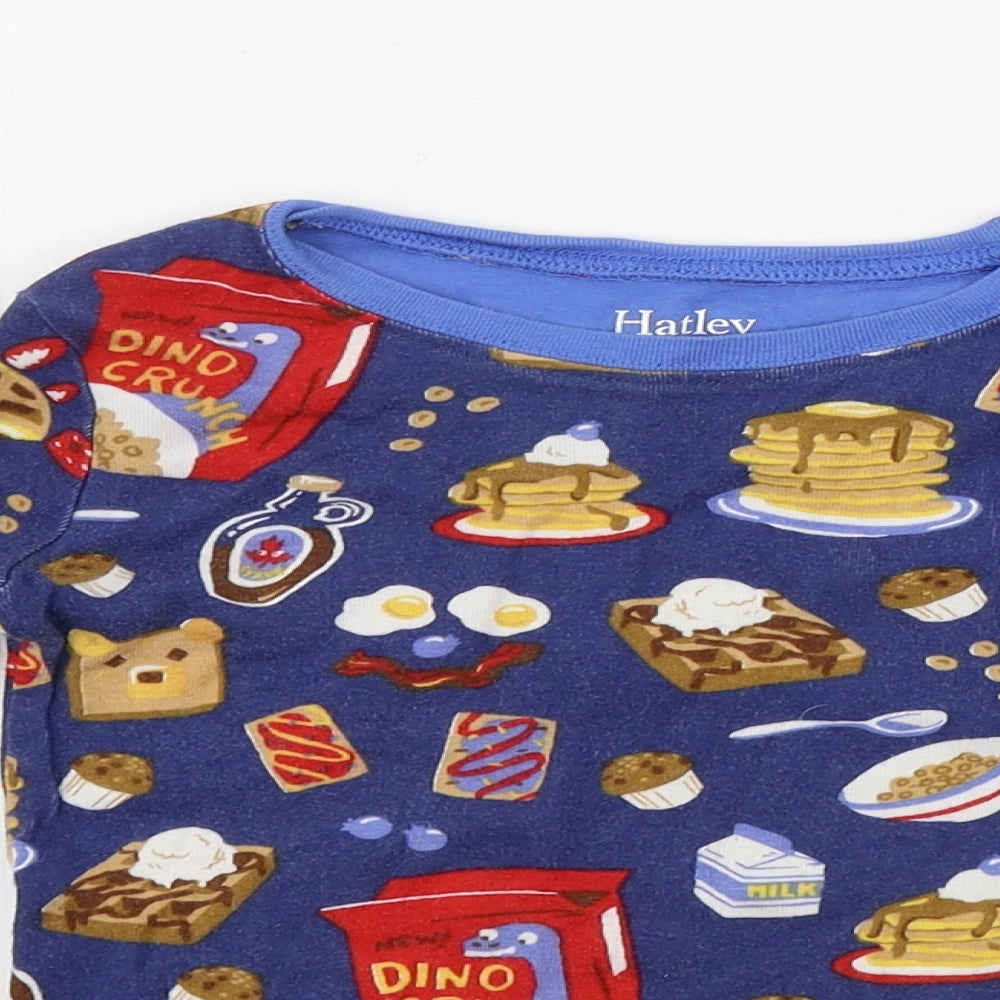Hatley Boys Blue   Basic T-Shirt Size 6 Years
