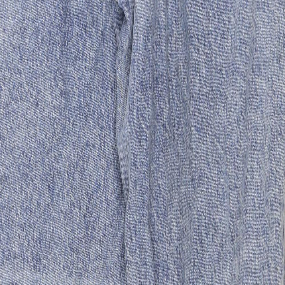 Topshop  Womens Blue   Straight Jeans Size 26 in L32 in