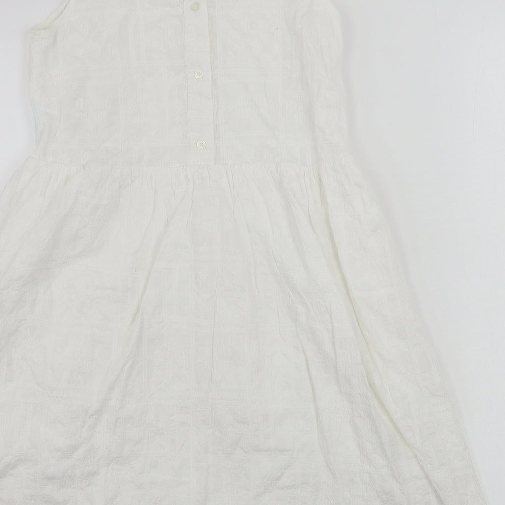 Hush Womens White   A-Line  Size 6