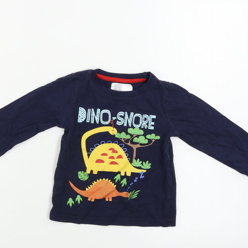PJ Collections   Boys Blue   Basic T-Shirt Size 2-3 Years