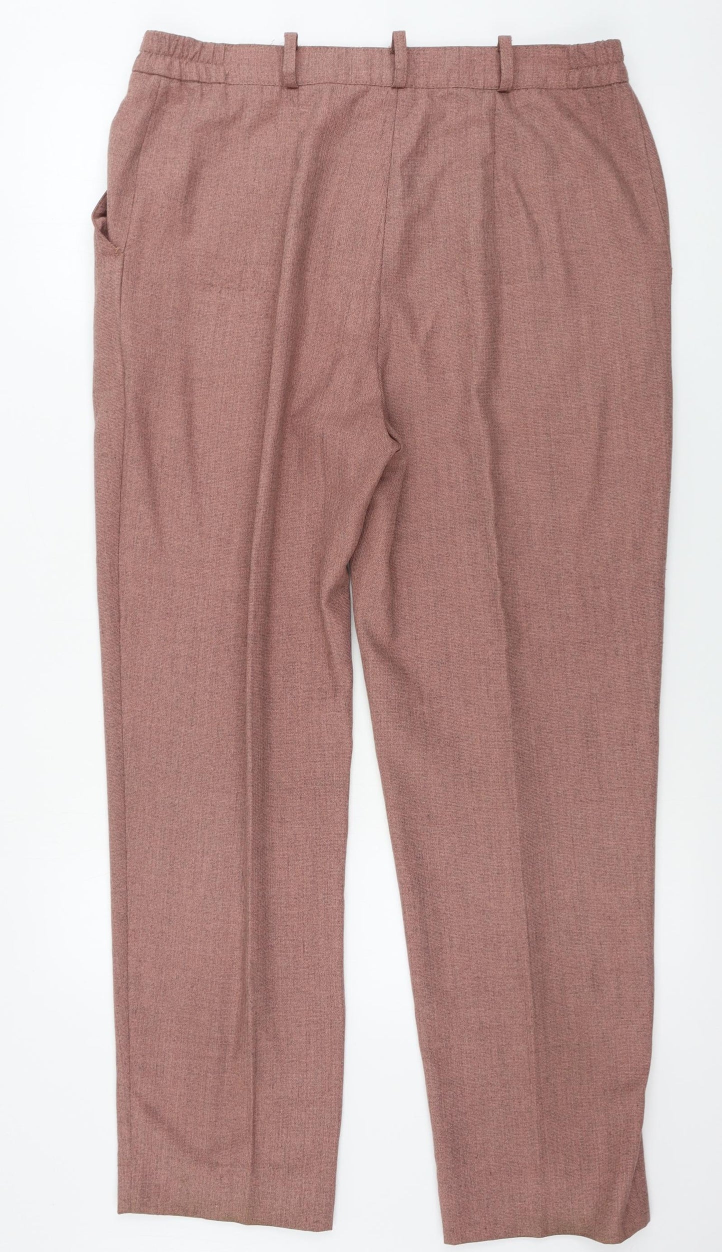 peter anne Womens Pink   Trousers  Size 16 L28 in