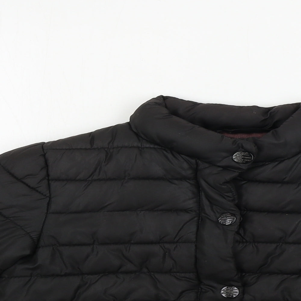 NEXT  Boys Black   Jacket Coat Size 7-8 Years