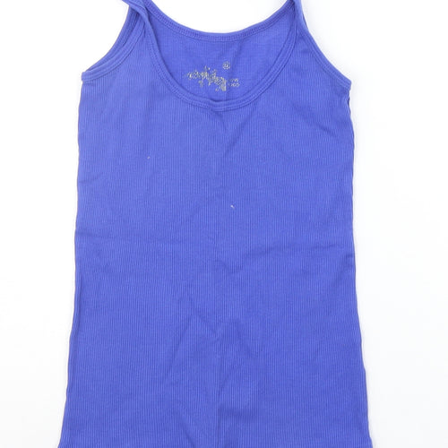 Logo Womens Brown   Basic Tank Size 12