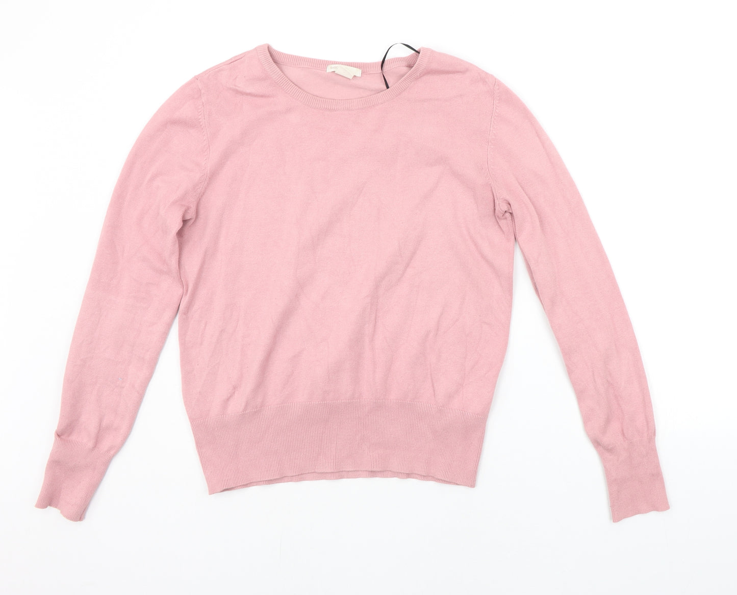 H&M Womens Pink   Pullover Jumper Size M