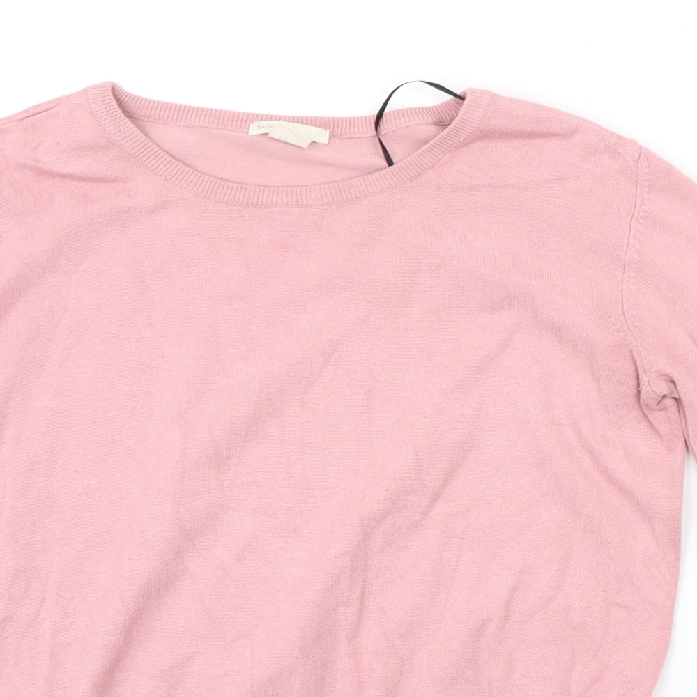 H&M Womens Pink   Pullover Jumper Size M