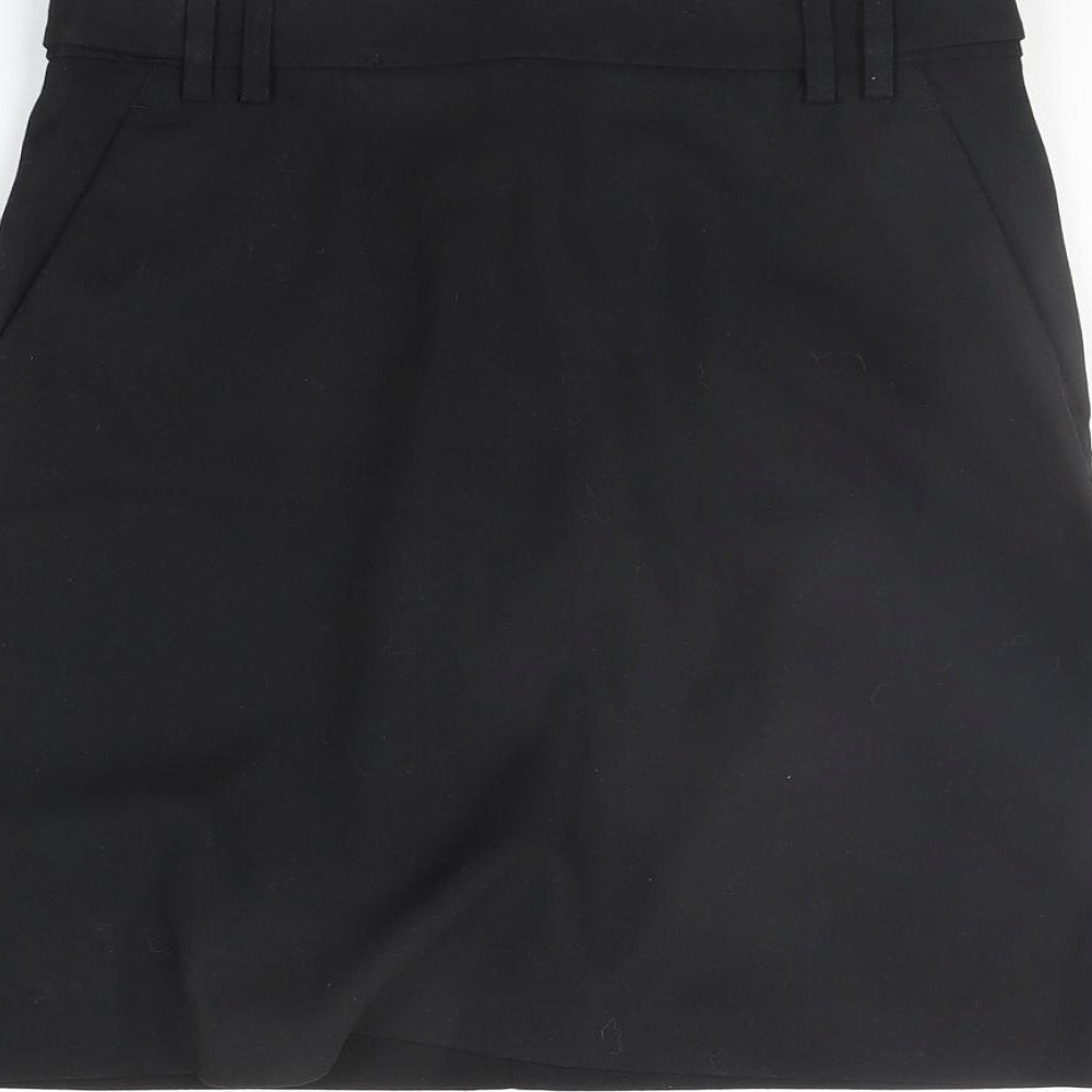 NEXT Womens Black   A-Line Skirt Size 6