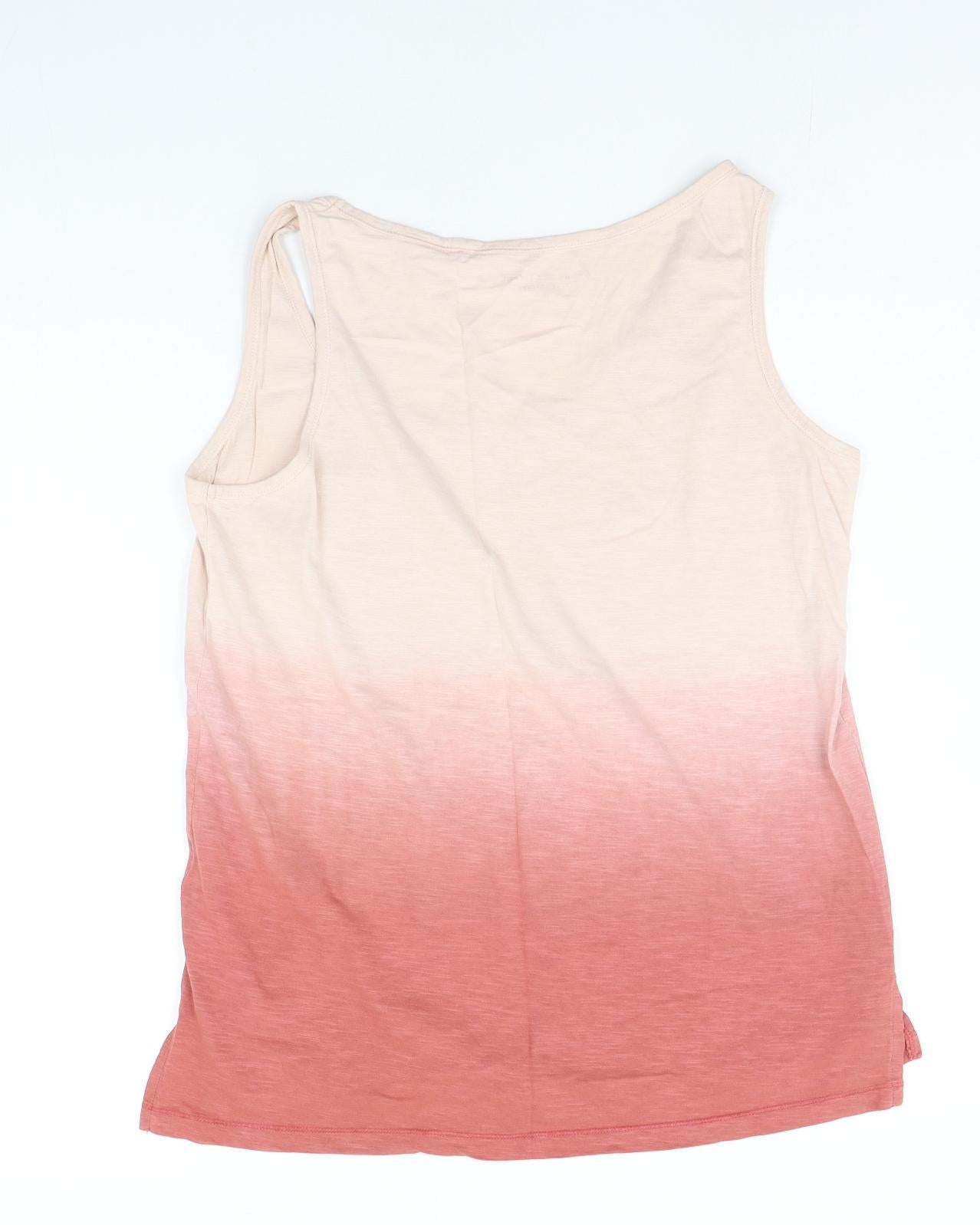 Debenhams Womens Pink   Basic Tank Size 14