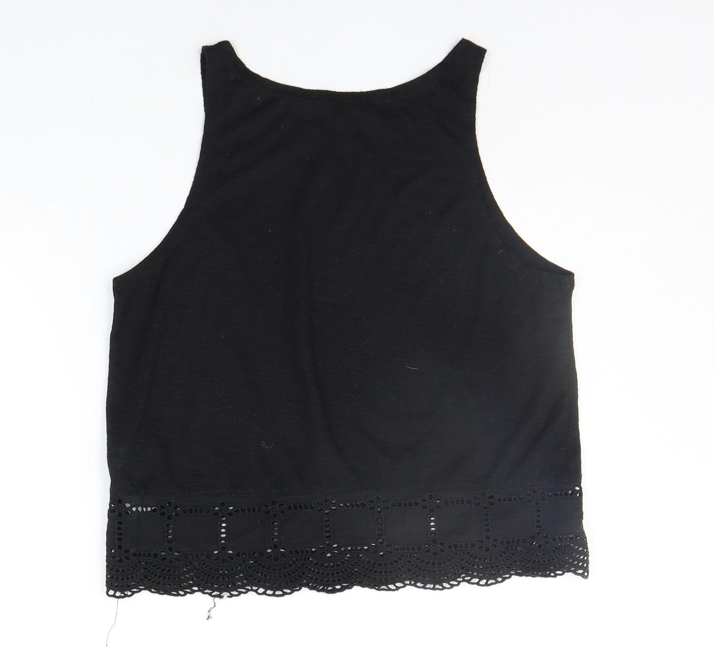 New Look Womens Black   Basic Tank Size 10