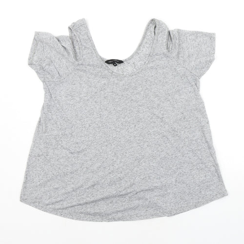 New Look Womens Grey   Basic T-Shirt Size 12