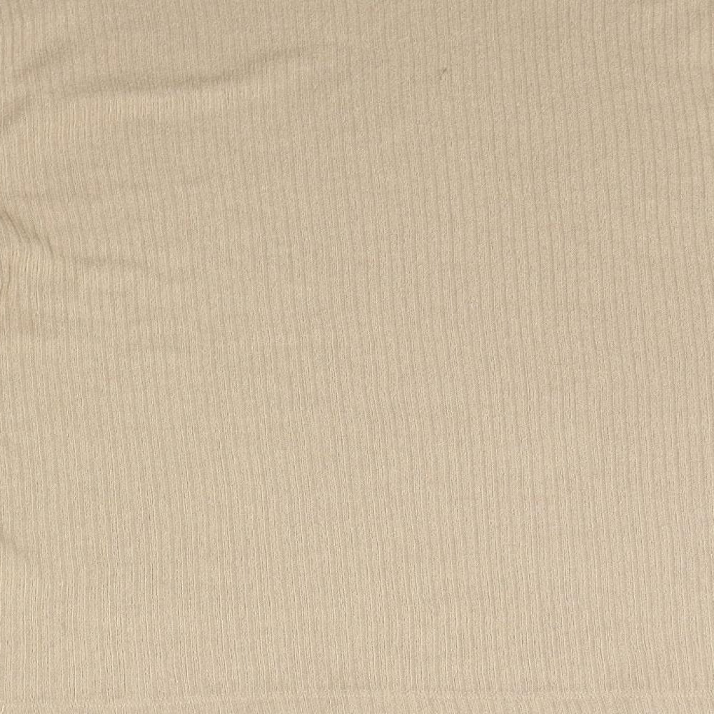 New Look Womens Beige   Basic Polo Size 16