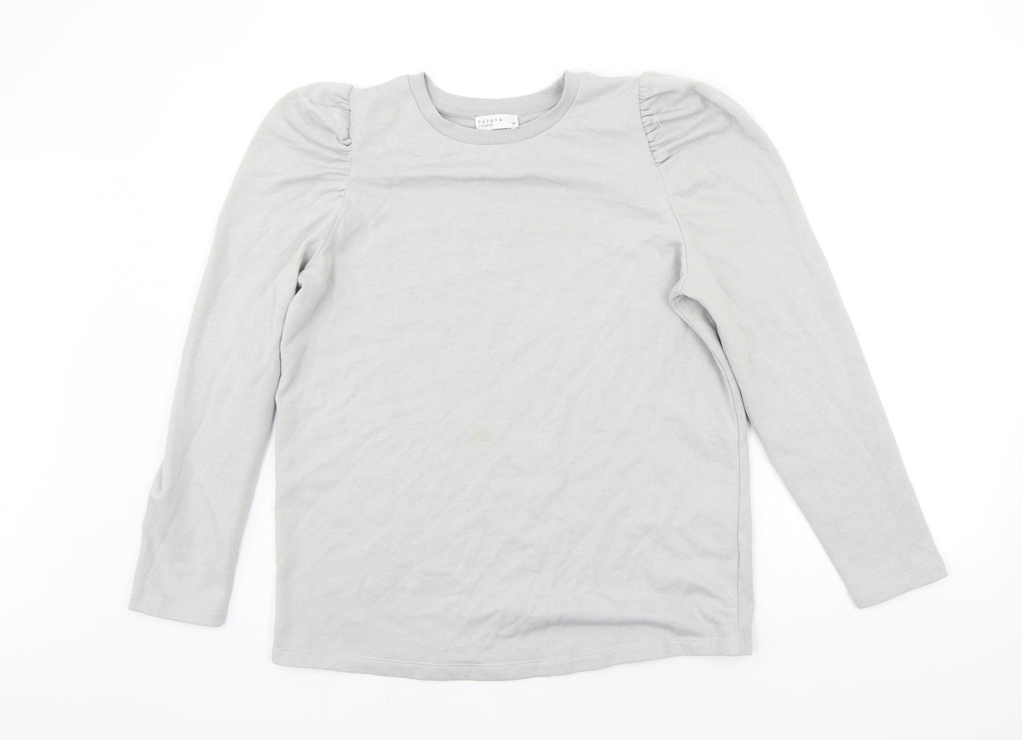 Papaya Womens Grey   Pullover Jumper Size 14