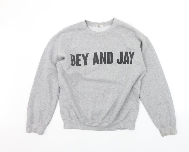 River Island Womens Grey Pullover Jumper Size M
