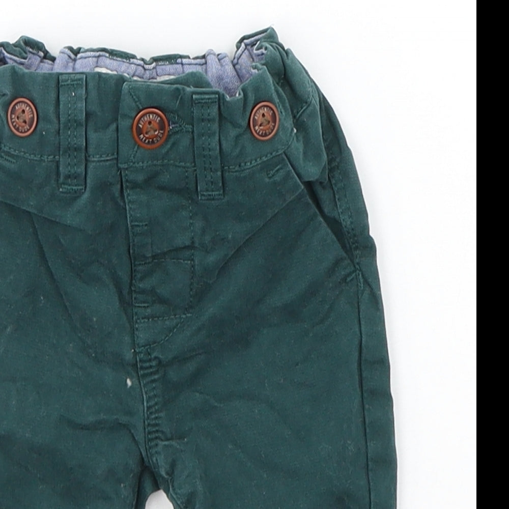 NEXT Baby Green   Cargo Trousers Size 3-6 Months