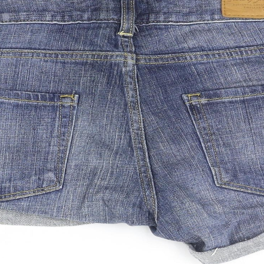 H&M Womens Blue   Cut-Off Shorts Size 29 in