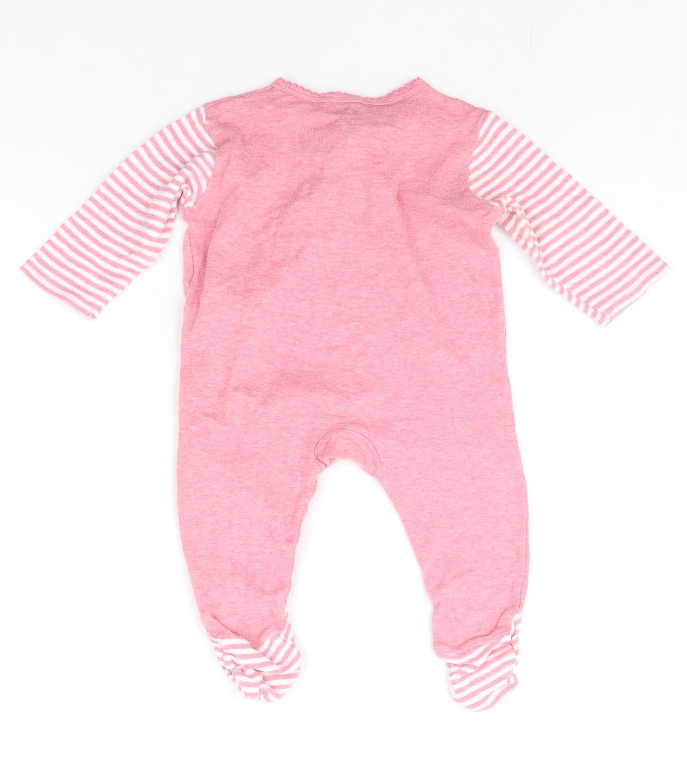 Disney Baby Pink Ikat  Babygrow One-Piece Size 6-9 Months  - bamby