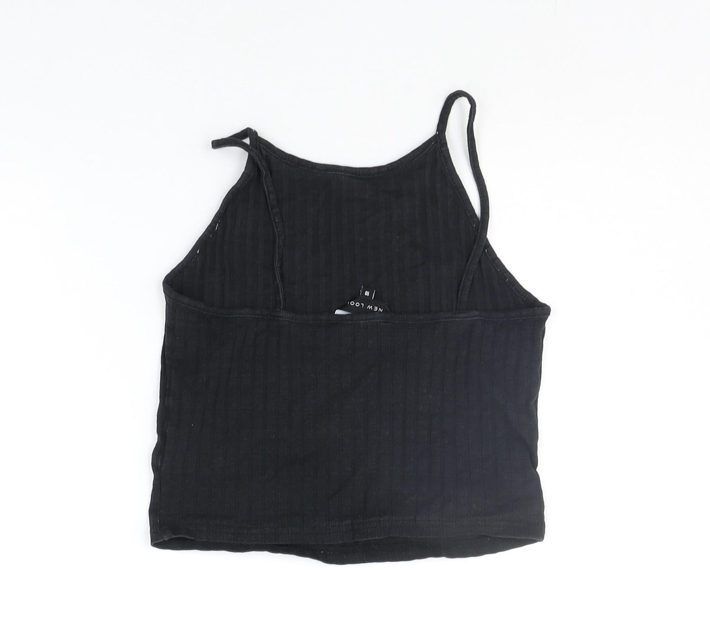 New Look Womens Black   Basic Tank Size 10