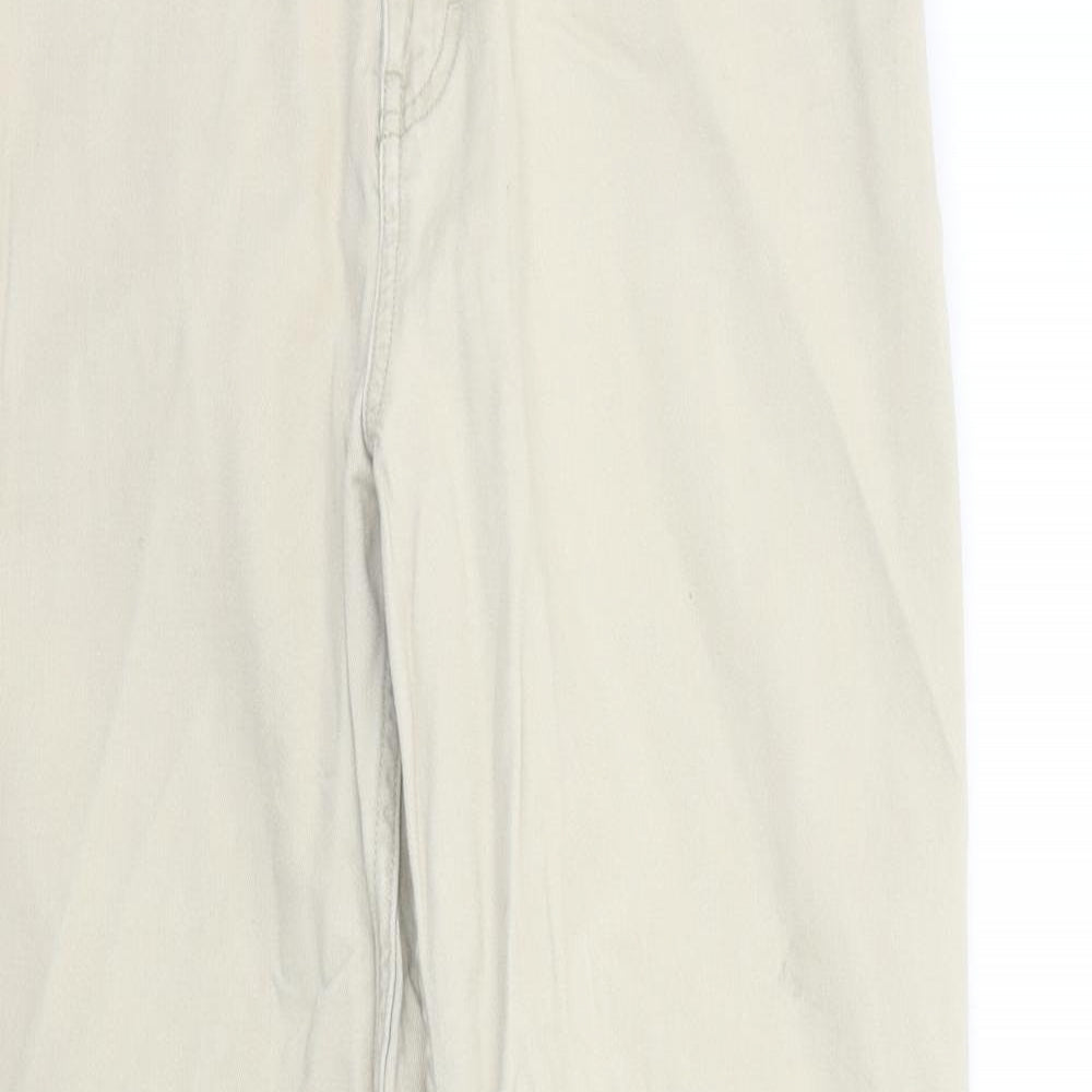 Marks and Spencer Girls Beige   Chino Trousers Size 13 Years