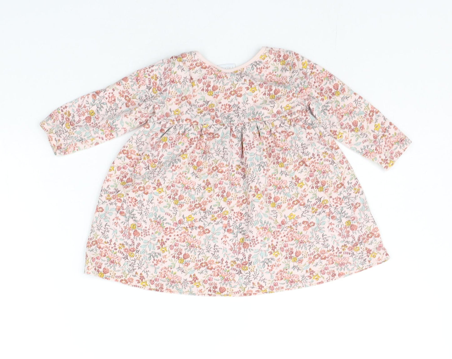 NEXT Baby Pink Floral  A-Line  Size 3-6 Months