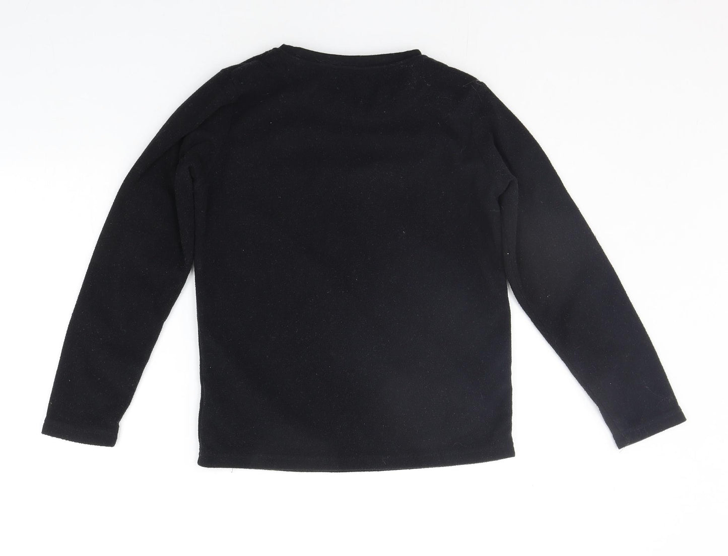 Primark Girls Black Solid  Top Pyjama Top Size 10-11 Years  - STAR WARS