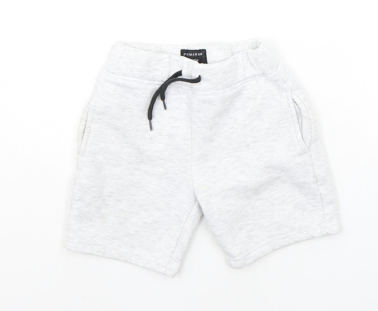 Primark Girls Grey   Sweat Shorts Size 3-4 Years