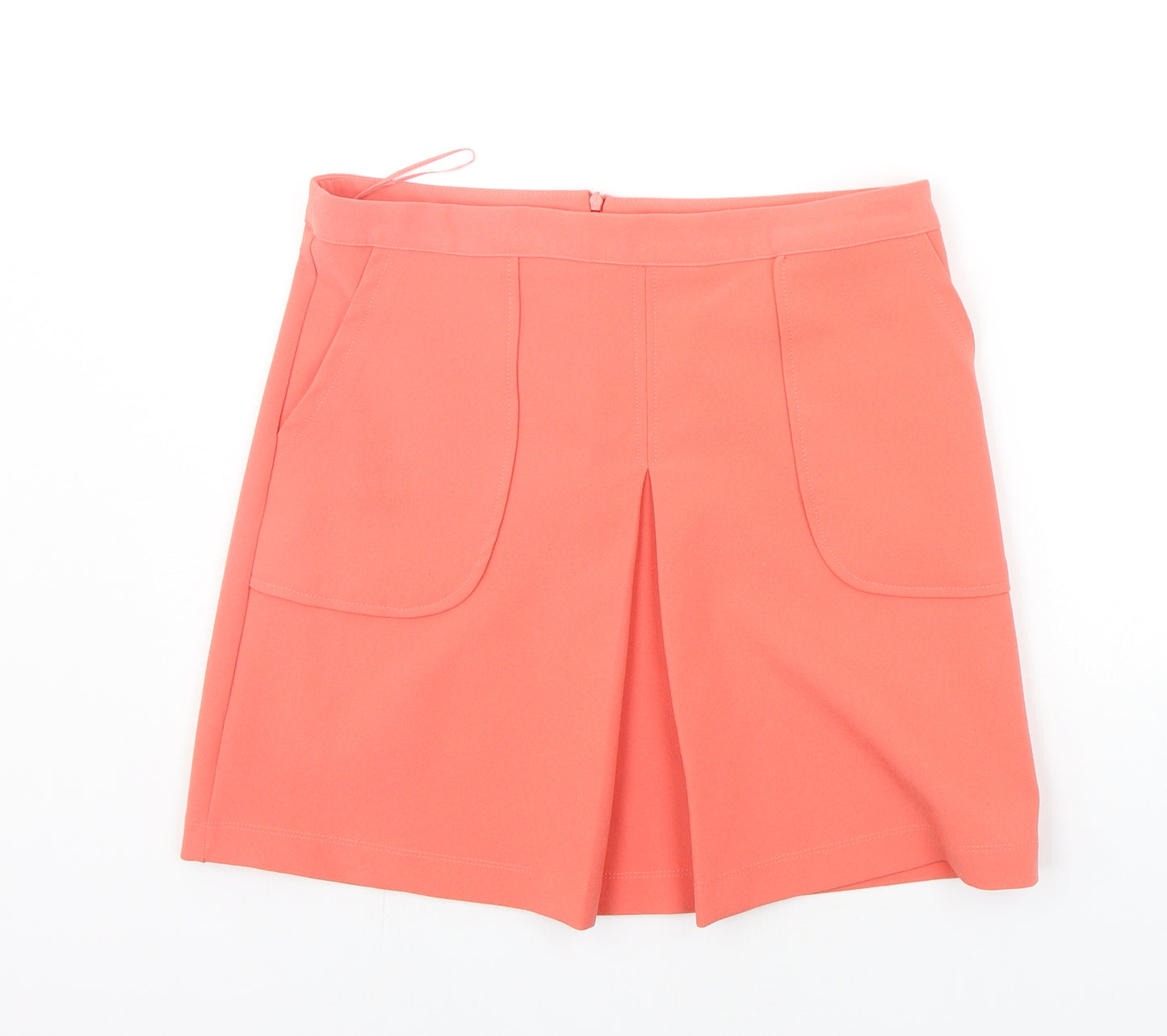 TU Womens Orange   A-Line Skirt Size 12
