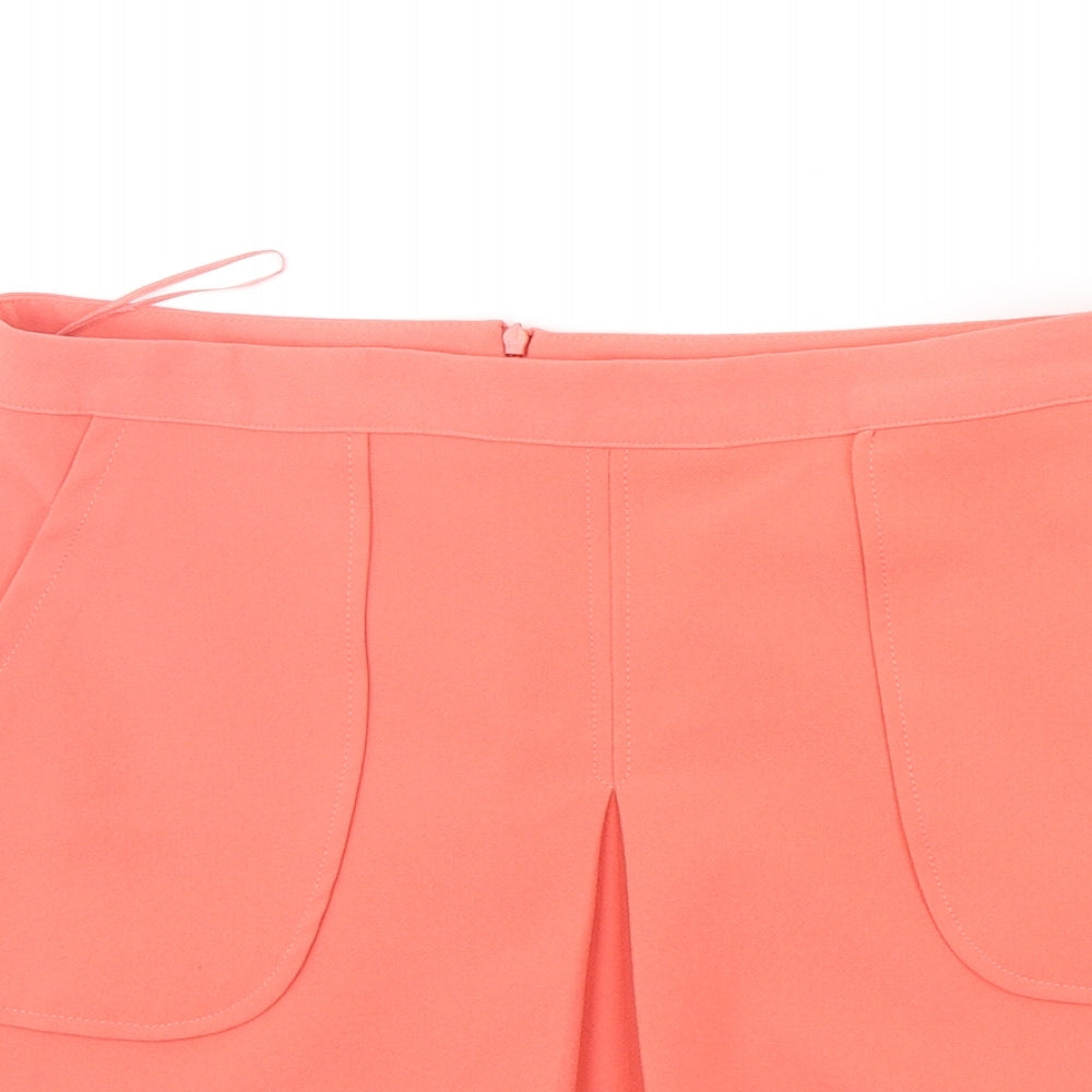 TU Womens Orange   A-Line Skirt Size 12