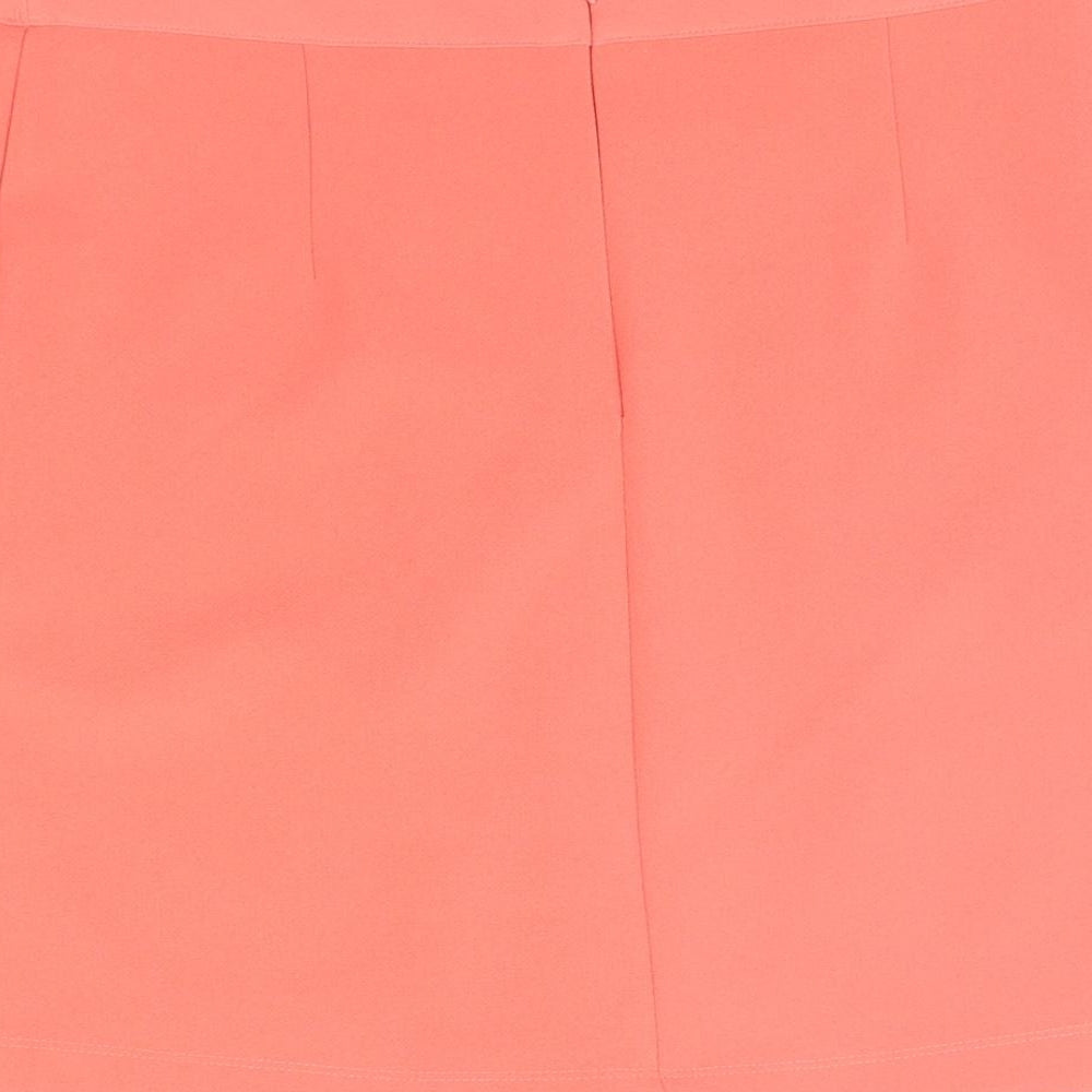 TU Womens Orange   A-Line Skirt Size 12