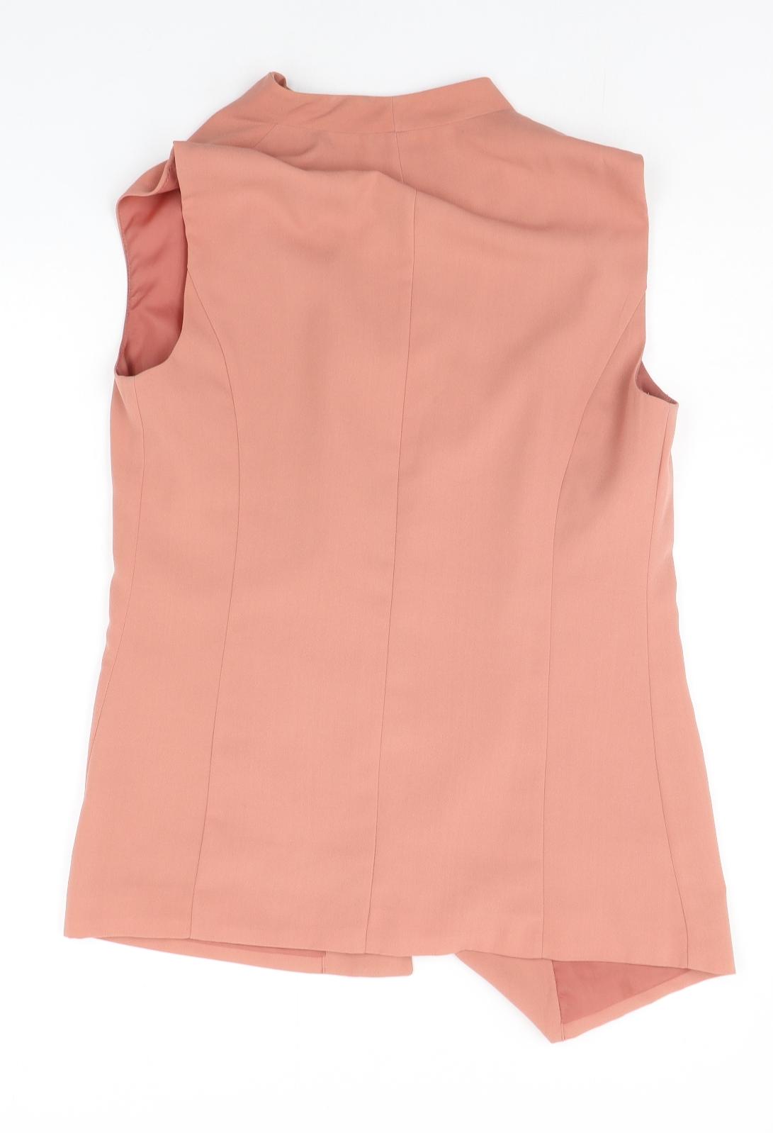 Atmosphere Womens Beige   Gilet Blazer Size 12