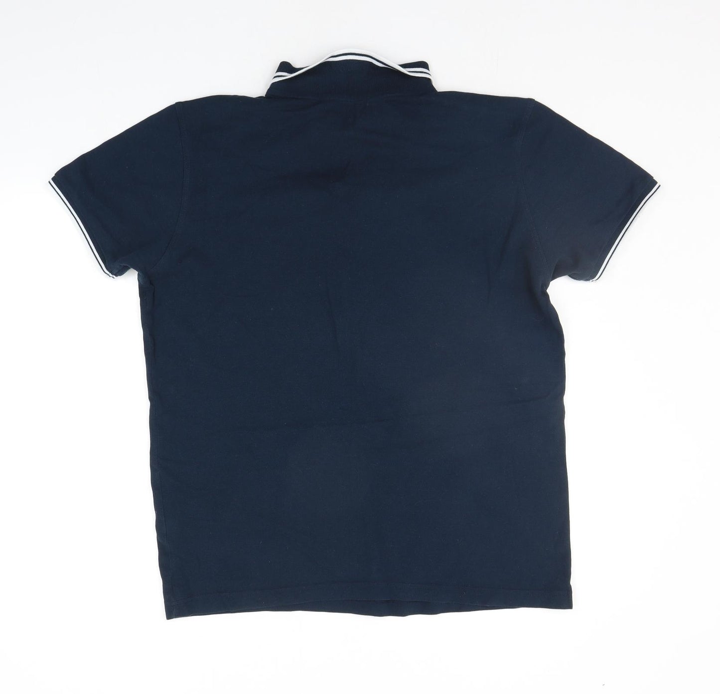 Cedar Wood State Mens Blue    Polo Size L