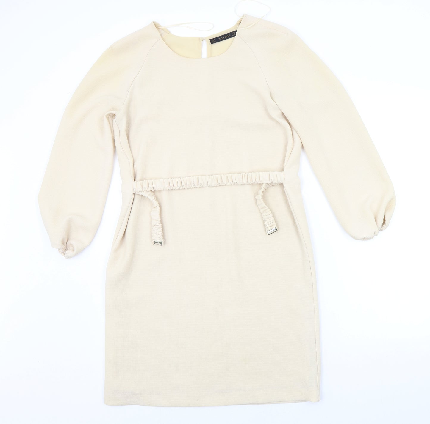 Zara Womens Beige   A-Line  Size S  - BELTED
