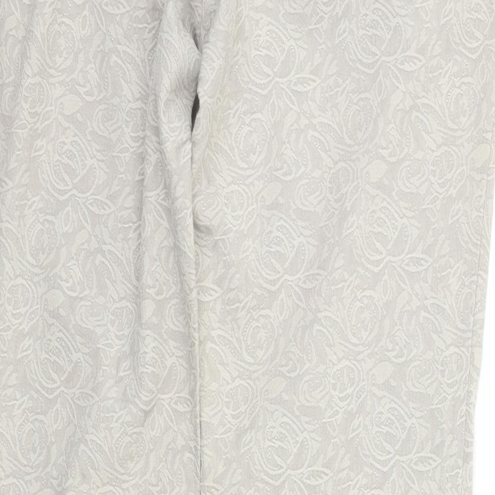 NEXT Womens Beige   Trousers  Size 12 L27 in