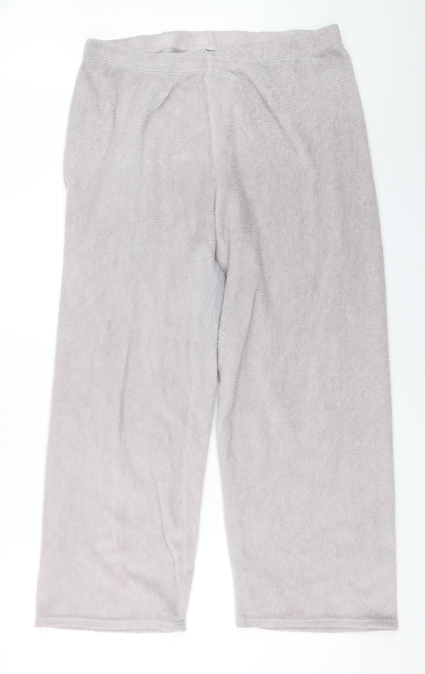 Primark Womens Grey Solid  Top Pyjama Pants Size 18