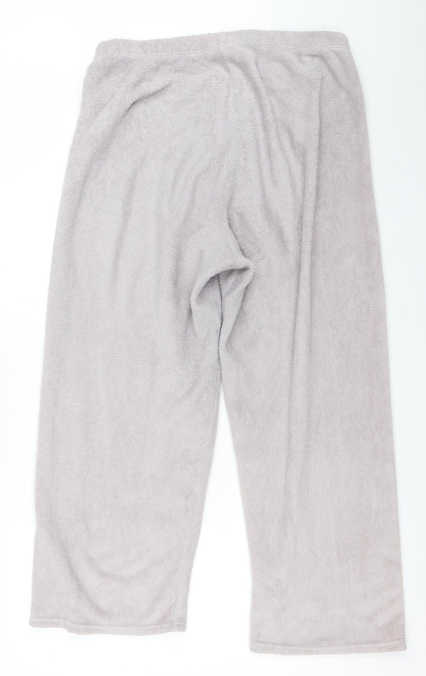 Primark Womens Grey Solid  Top Pyjama Pants Size 18