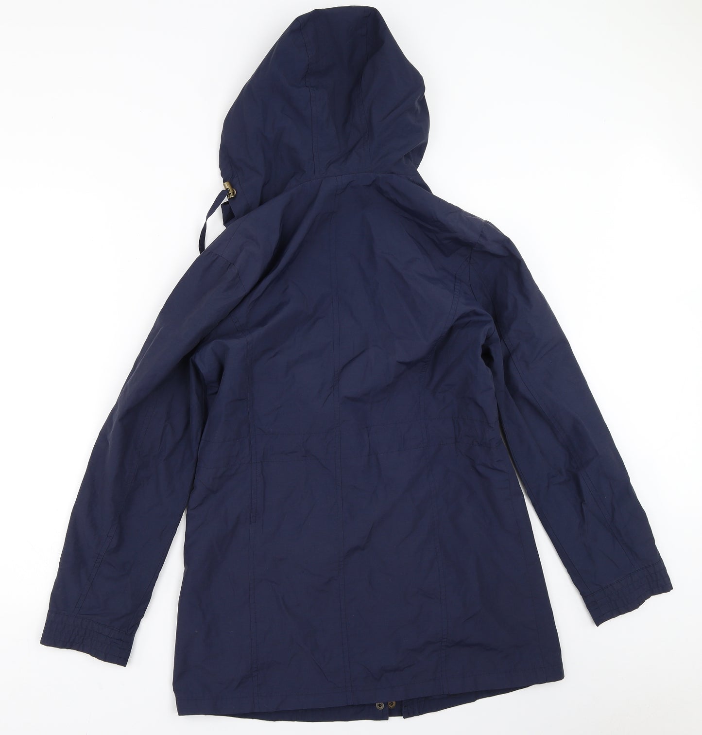 BHS Womens Blue   Rain Coat Coat Size 8