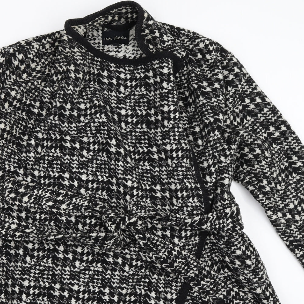 NEXT Womens Black   Overcoat Coat Size 10