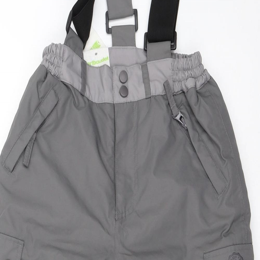 Vertbaudet Boys Grey   Snow Pants Trousers Size 5 Years