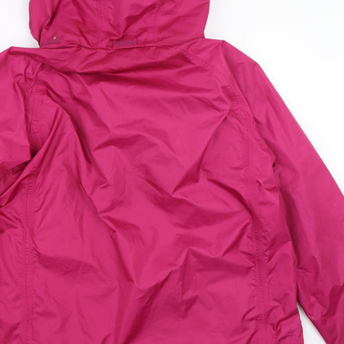 Karrimor Womens Pink   Windbreaker Coat Size 14