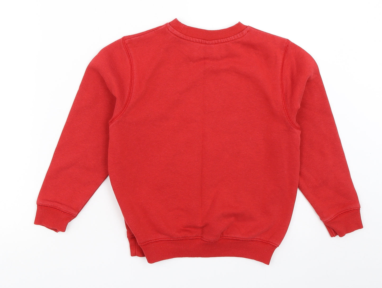TU Boys Red   Pullover Sweatshirt Size 5 Years