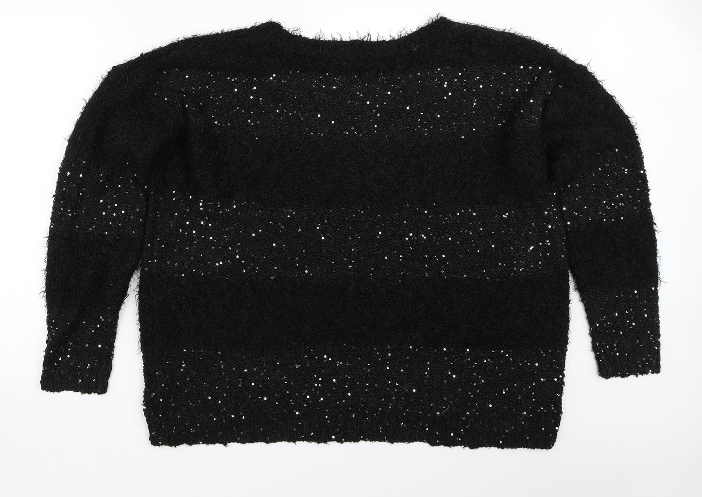 TU Womens Black   Pullover Jumper Size 20