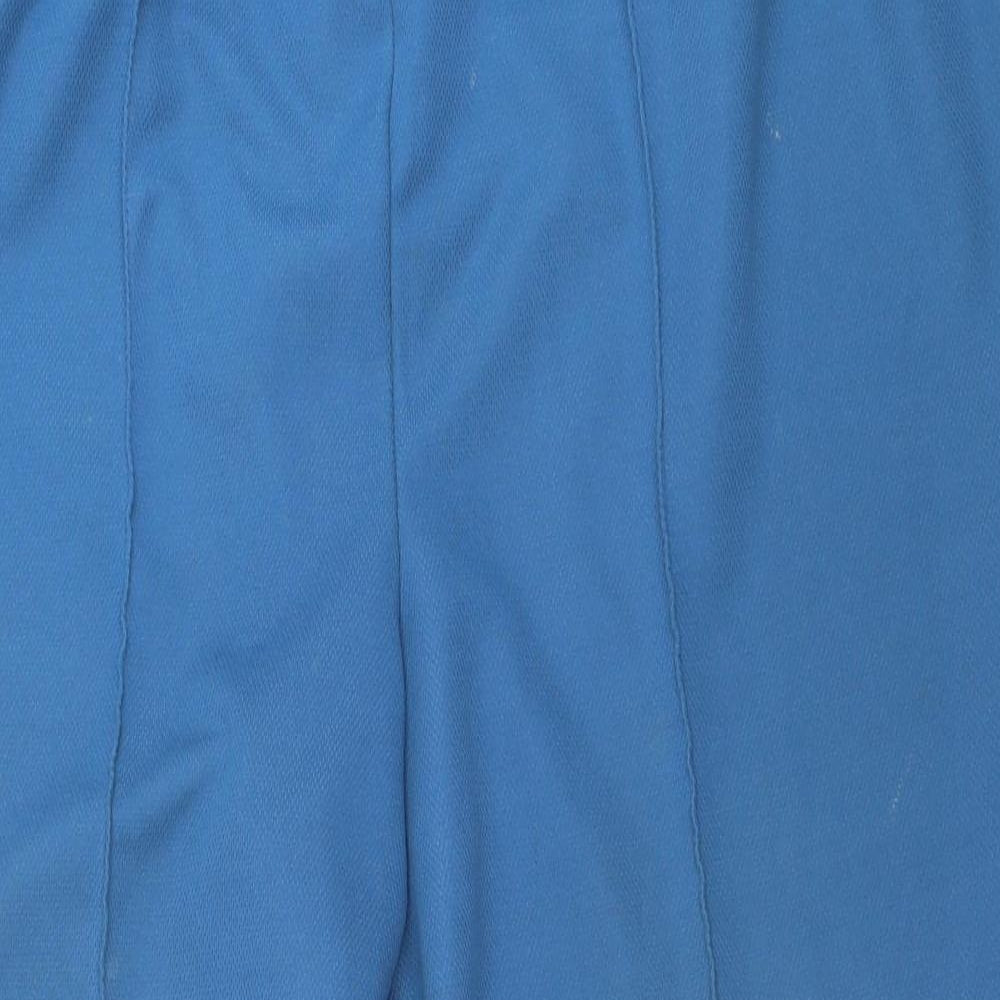 Slimma Womens Blue   Trousers  Size 24 L25 in