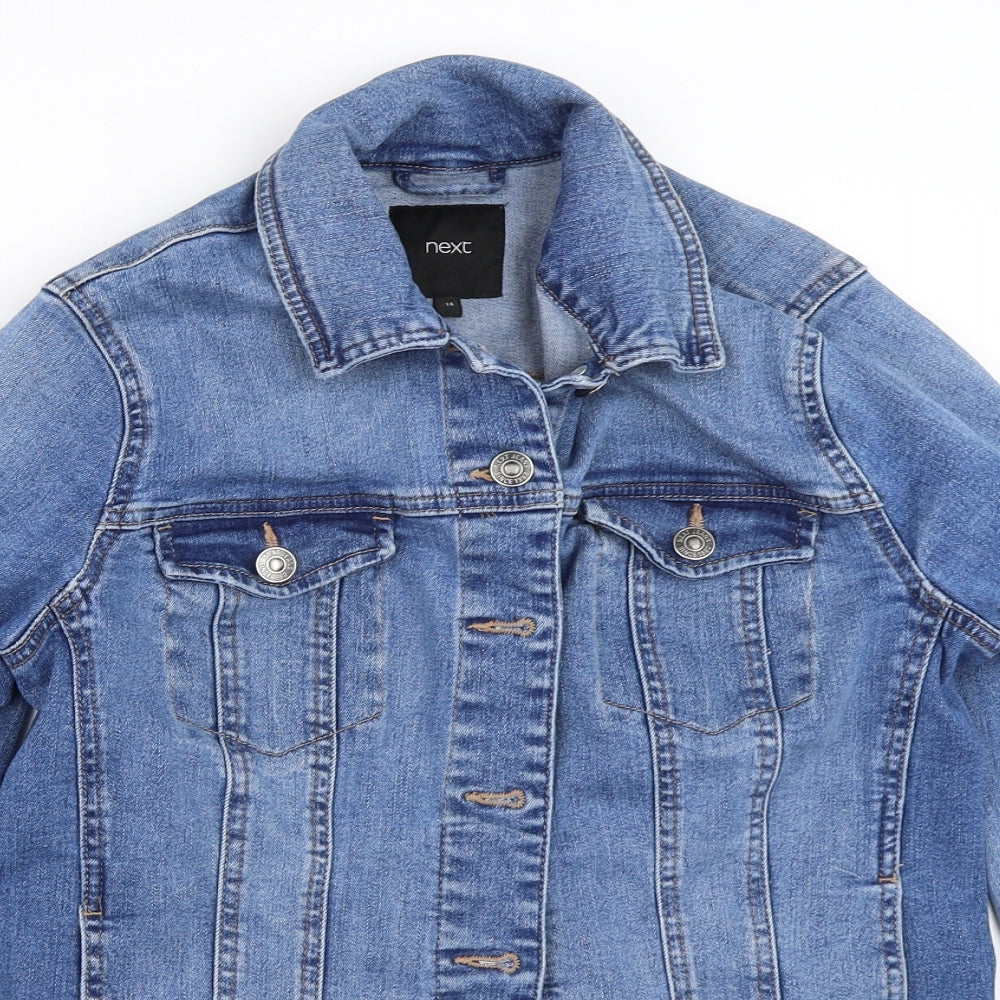 NEXT Womens Blue  Denim Jacket  Size 14