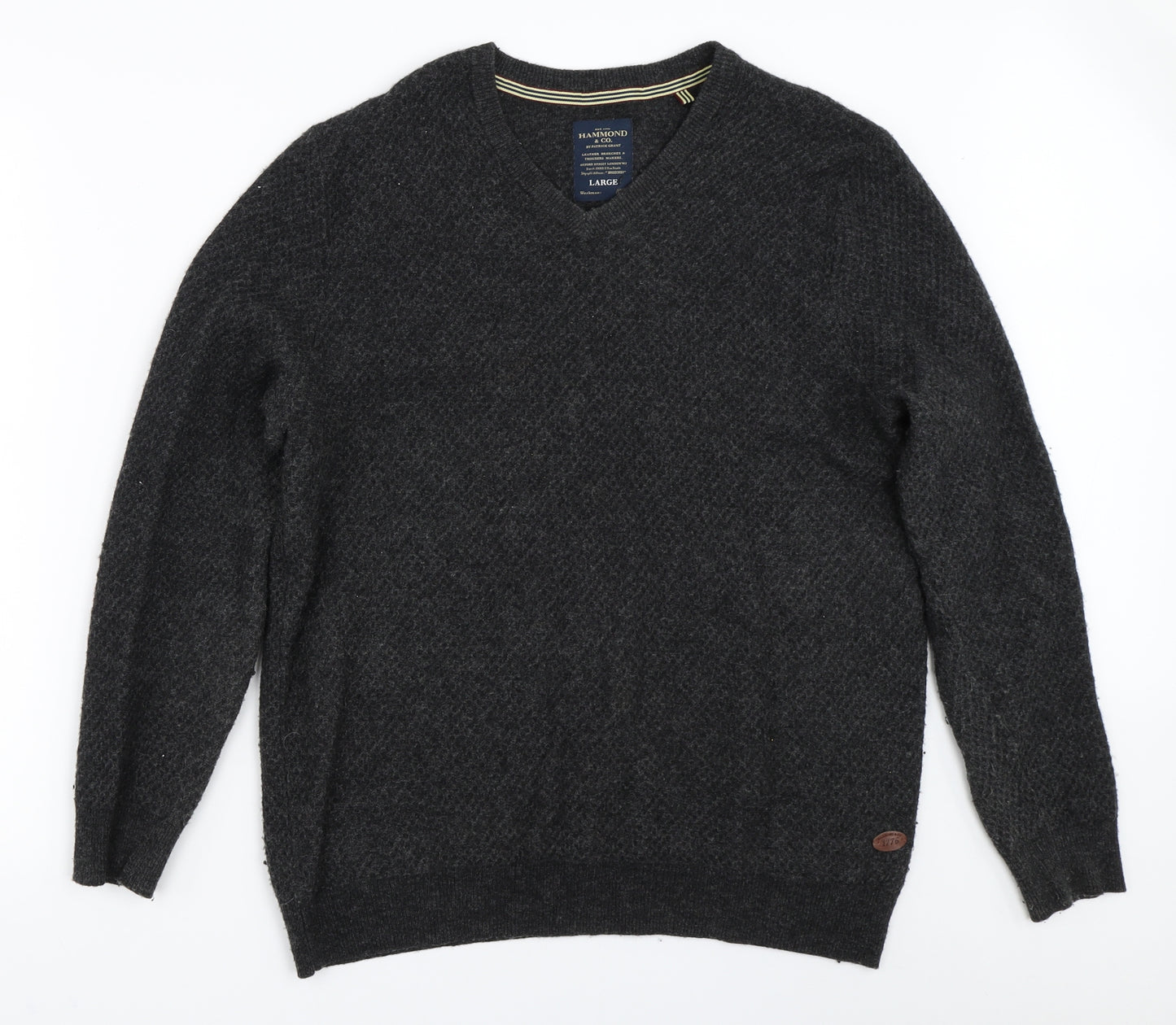 Hammond & Co Mens Grey   Pullover Jumper Size L