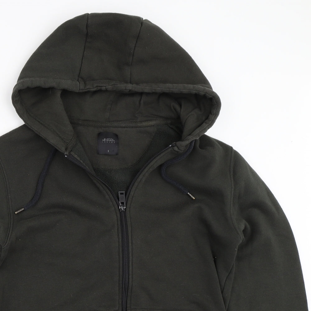Burton Mens Green   Full Zip Hoodie Size S