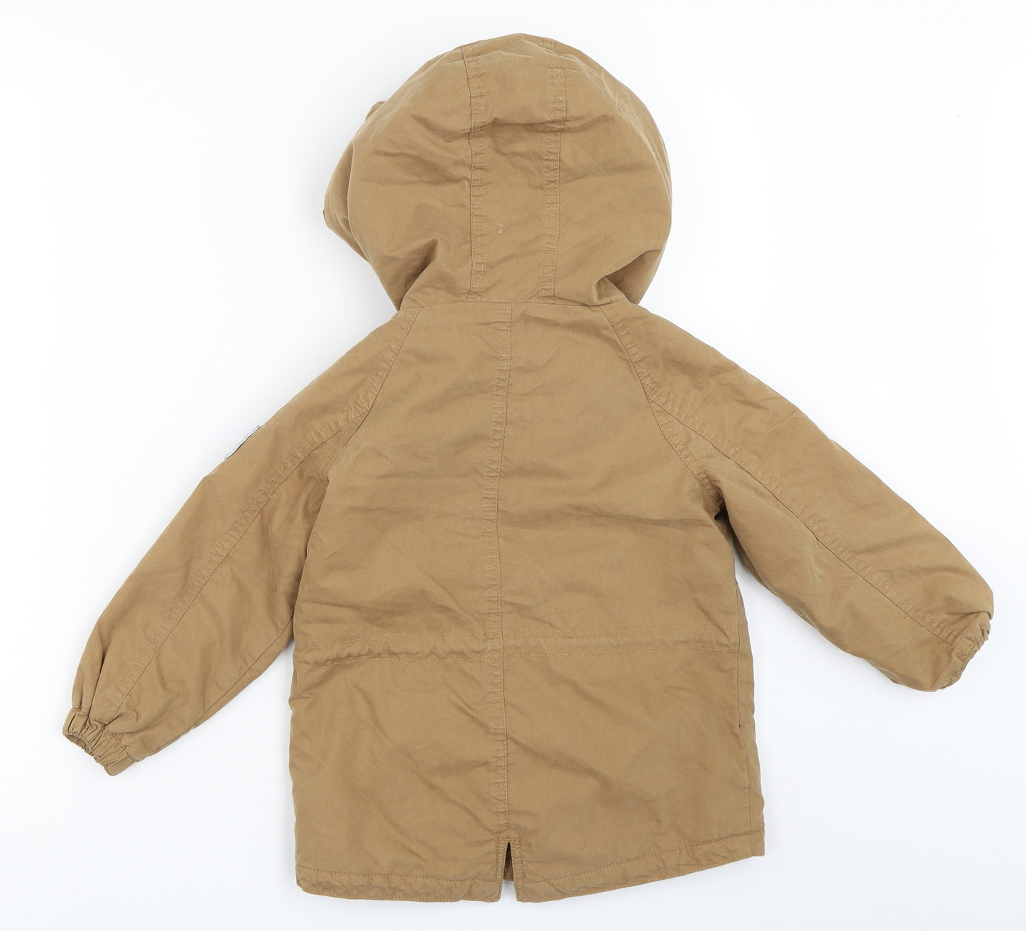 Milkshake Boys Beige   Basic Coat Coat Size 3 Years