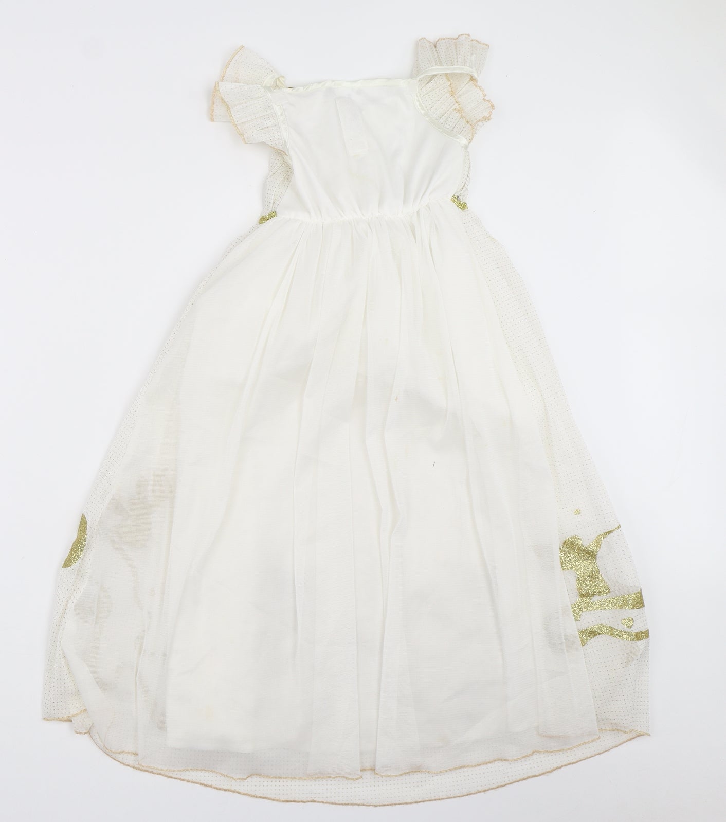 George Girls Ivory   Fit & Flare  Size 5-6 Years  - princess fancy dress