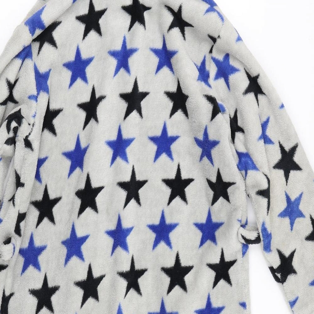 Marks and Spencer Boys Grey Solid   Robe Size 11-12 Years