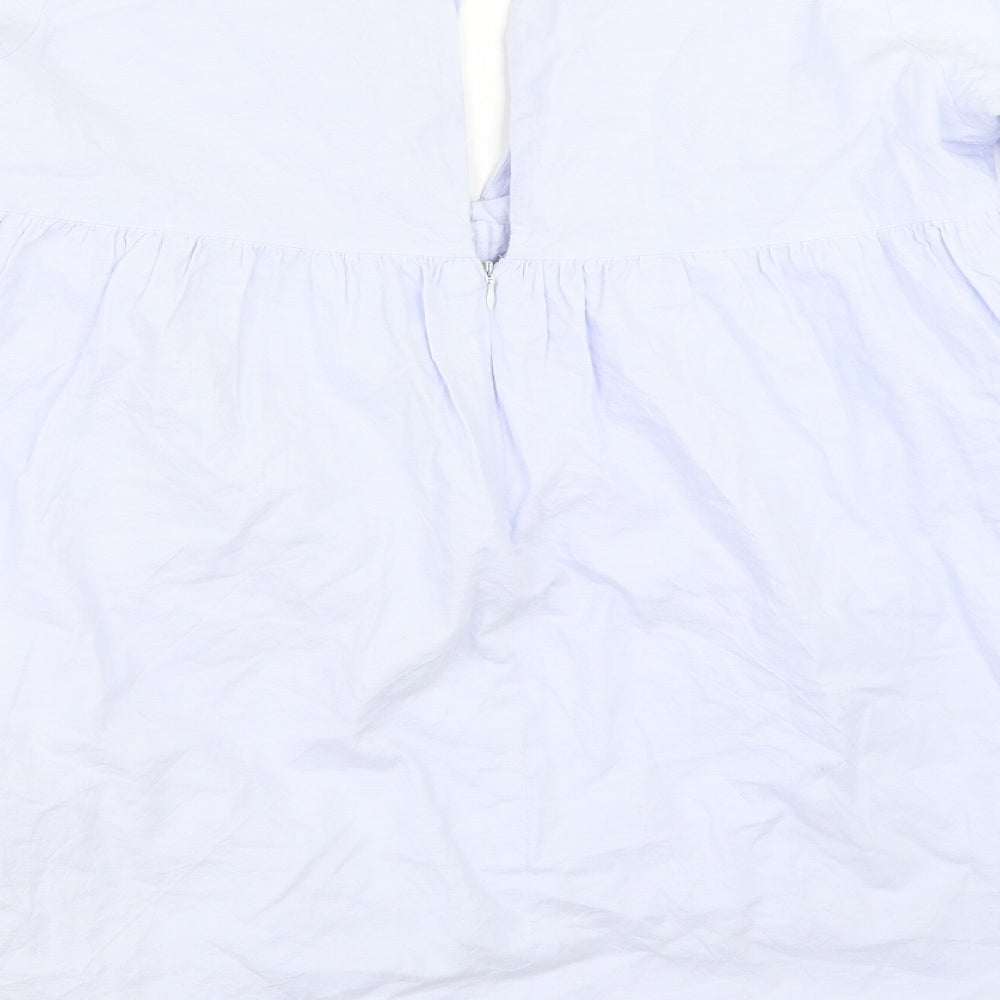 Zara Womens Blue   Playsuit One-Piece Size L