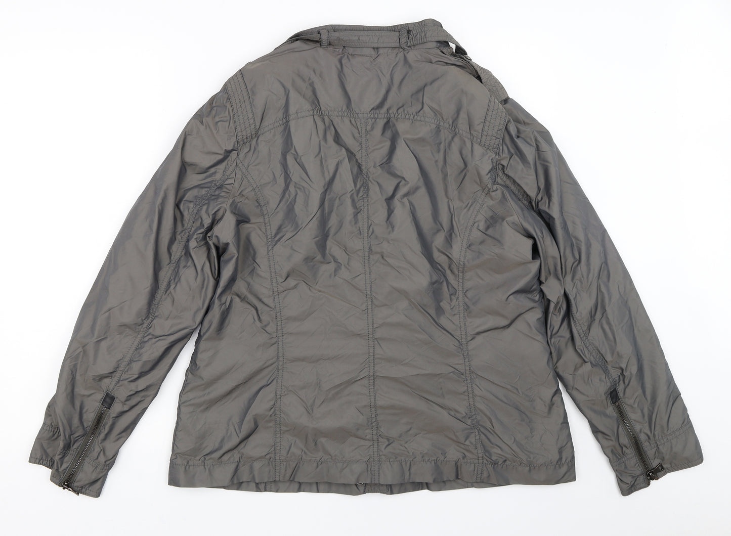 Marks and Spencer Womens Grey   Windbreaker Coat Size 16